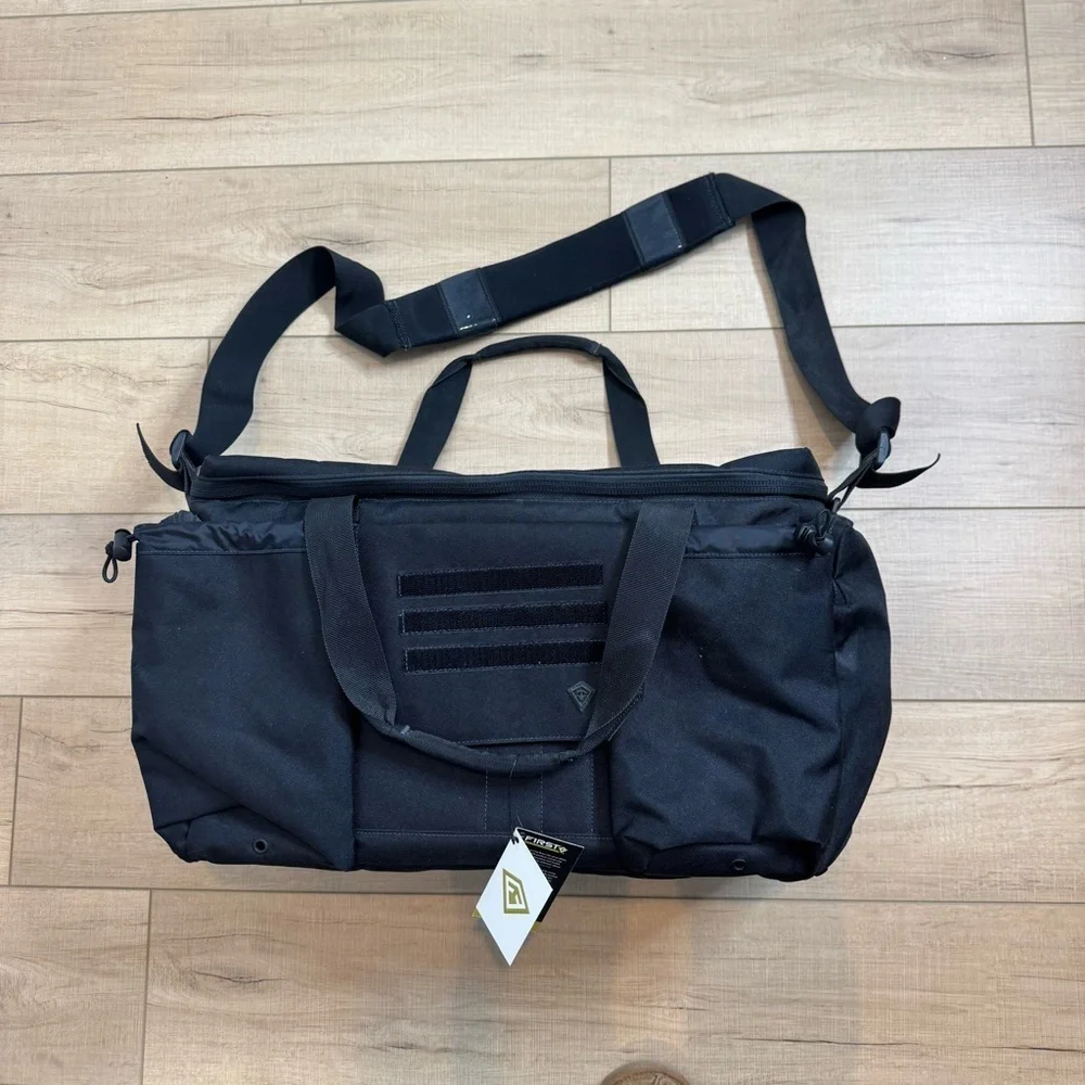 First Tactical Guardian Patrol Duffel Bag Black NWT Police Law Enforcement